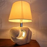 Stone sculptural lamp by Albert Tormos, France