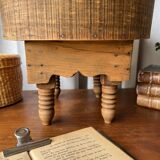 Small wooden coffee table, handcrafted