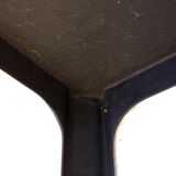 Square table design 1970 fiberglass.