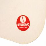 Lampada da terra Triedro en metallo laccato e cromato par Joe Colombo pour Stilnovo, Italie, 1970