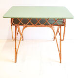 Rattan table
