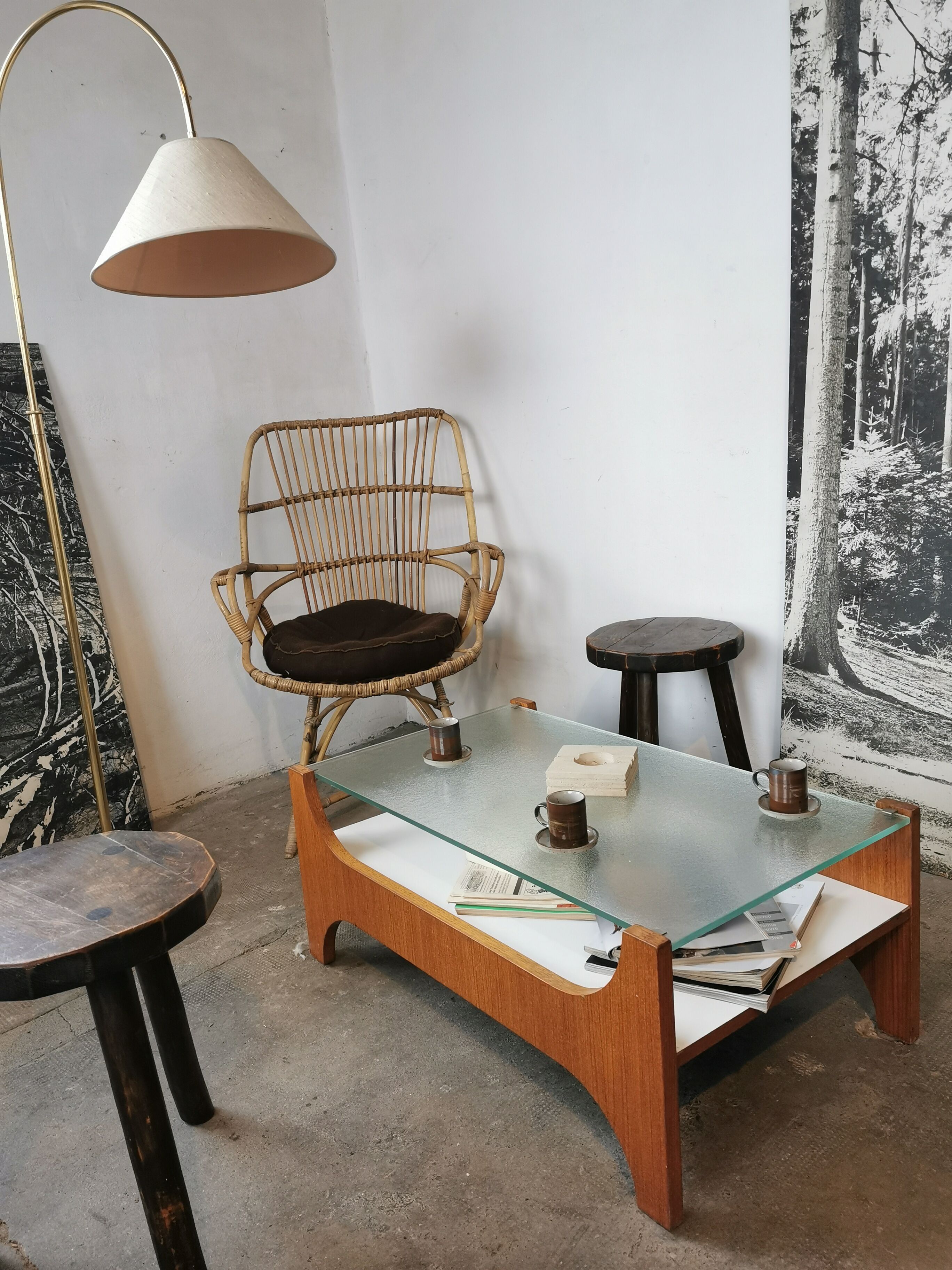 Coffee table design 1960/1970