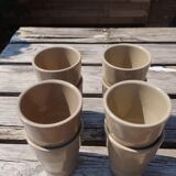 Lot verres grès