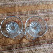 2 verres à vin - cristal taillé - Baccarat vers 1850