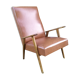 Fauteuil années 50 pieds compas