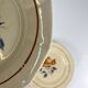 Set of 4 dessert plates Sarreguemines flower pattern, first half of the