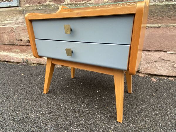 Table de chevet scandinave 1960