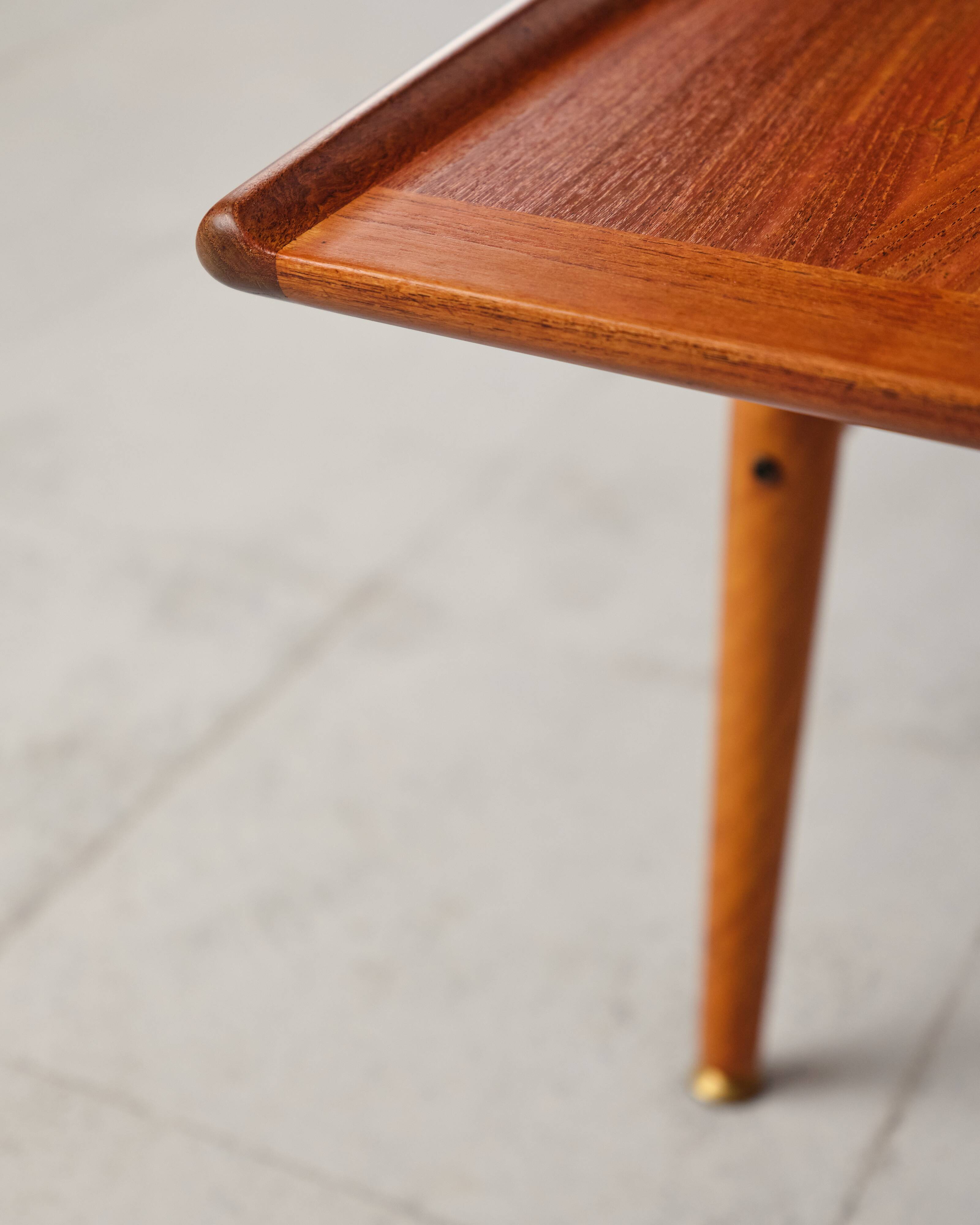 Large coffee table by Grete Jalk, Mid-Century Danish design.