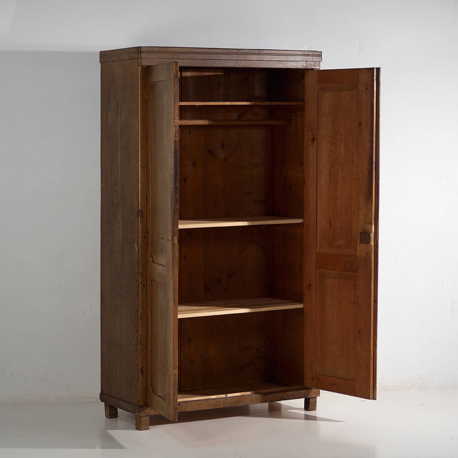 Antique two-door wardrobe (circa 1920) #9