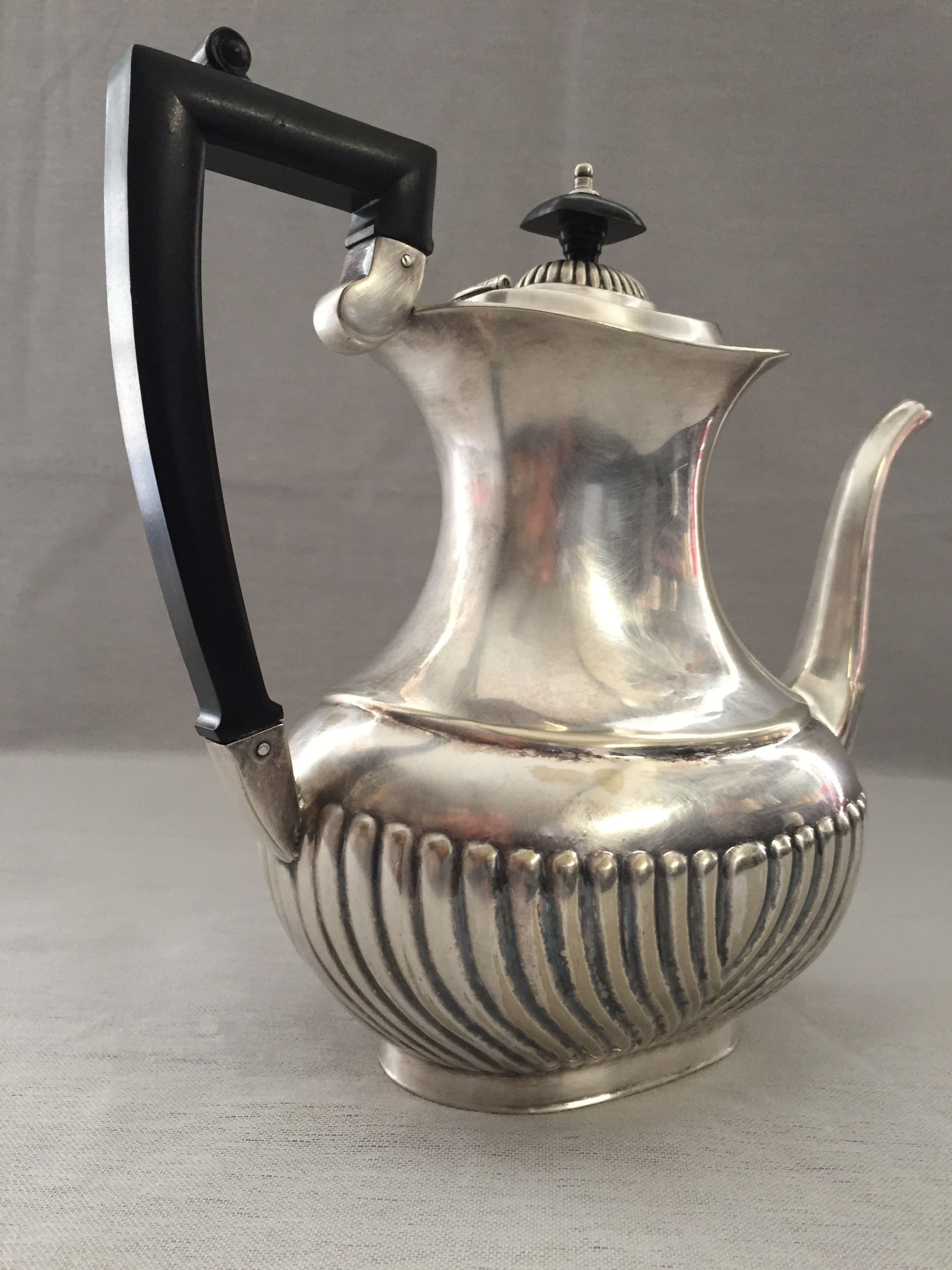 Silver copper tea maker made in England Folgate 1930