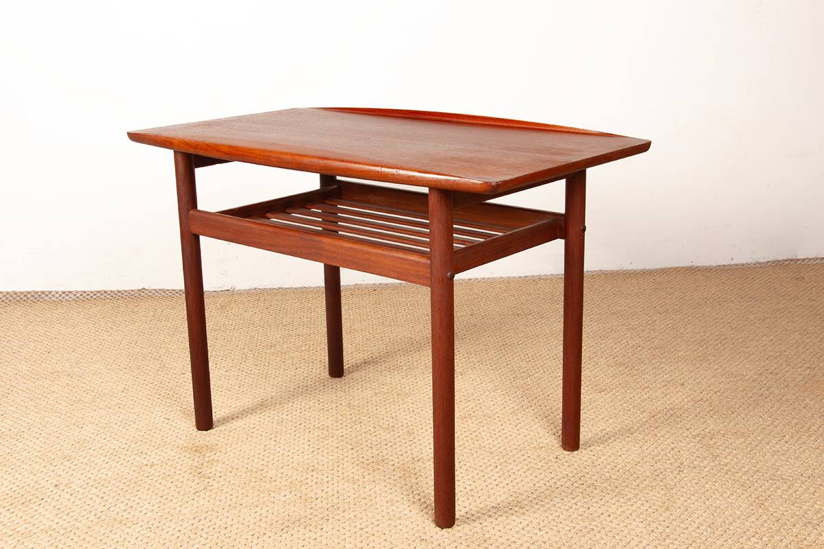 Teak coffee table, 2 levels, model PJ 107 by Grete Jalk/Jeppesen.