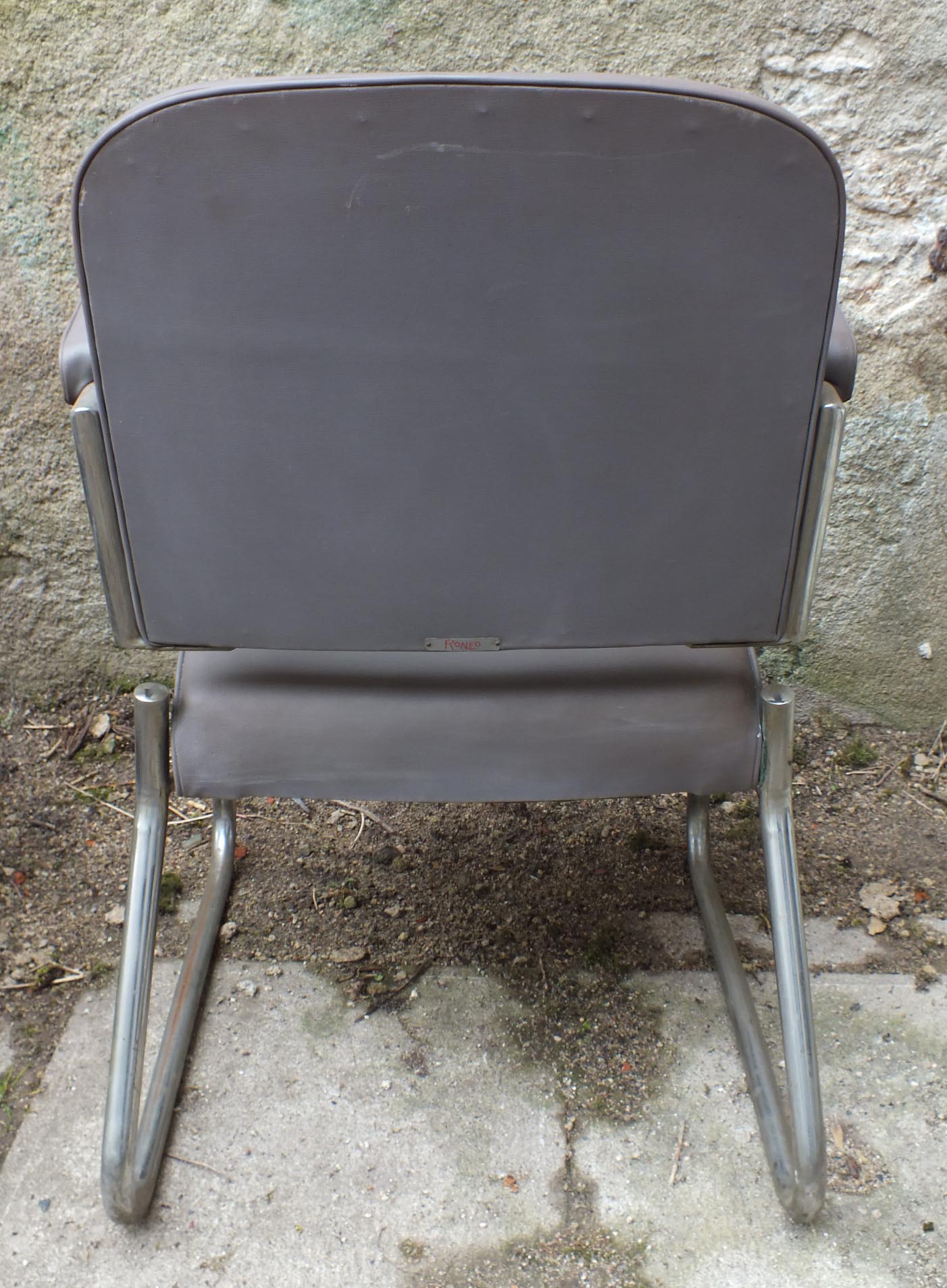 Pair of Roneo armchairs