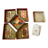 GB brand 40s wooden yellow dwarf game box