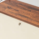 Floating 2-piece wall unit by Nisse Strinning for String, Sweden, 1950s