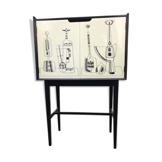 Mid Century  Dry Bar