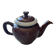 Vintage brown and cream teapot