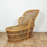 Rattan daybed for children