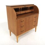 Scandinavian secretary, in teak, Sweden, 1950