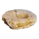 Beige alabaster ashtray by Romano Bianchi, Italy, 1970s