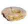 Beige alabaster ashtray by Romano Bianchi, Italy, 1970s