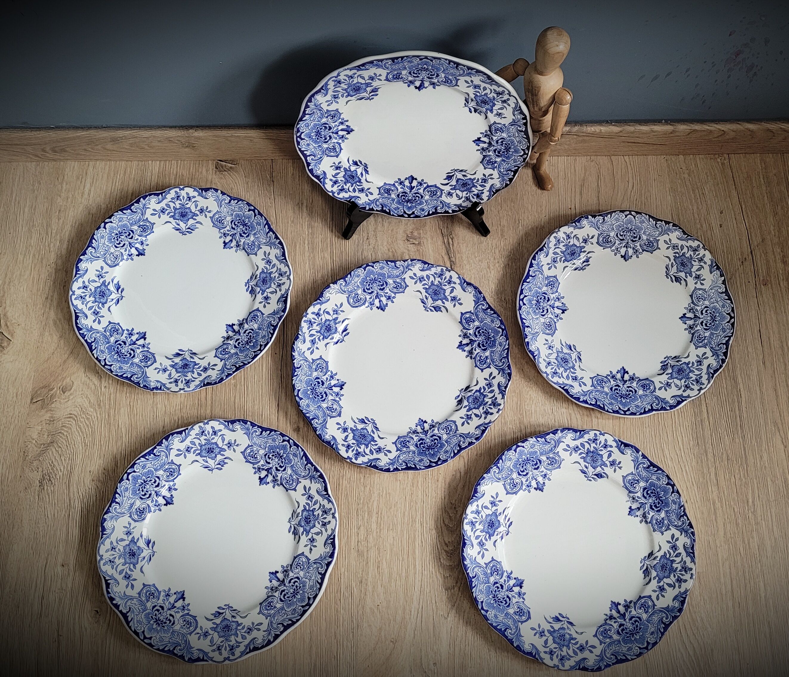 Set 6 plates Dordrecht