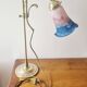 Art Nouveau lamp - Brass and glass paste - 1920s period