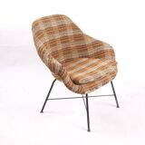 Fauteuil mid-century en fibre de verre 1960s