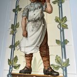 Villeroy and Boch vintage butcher tile fresco