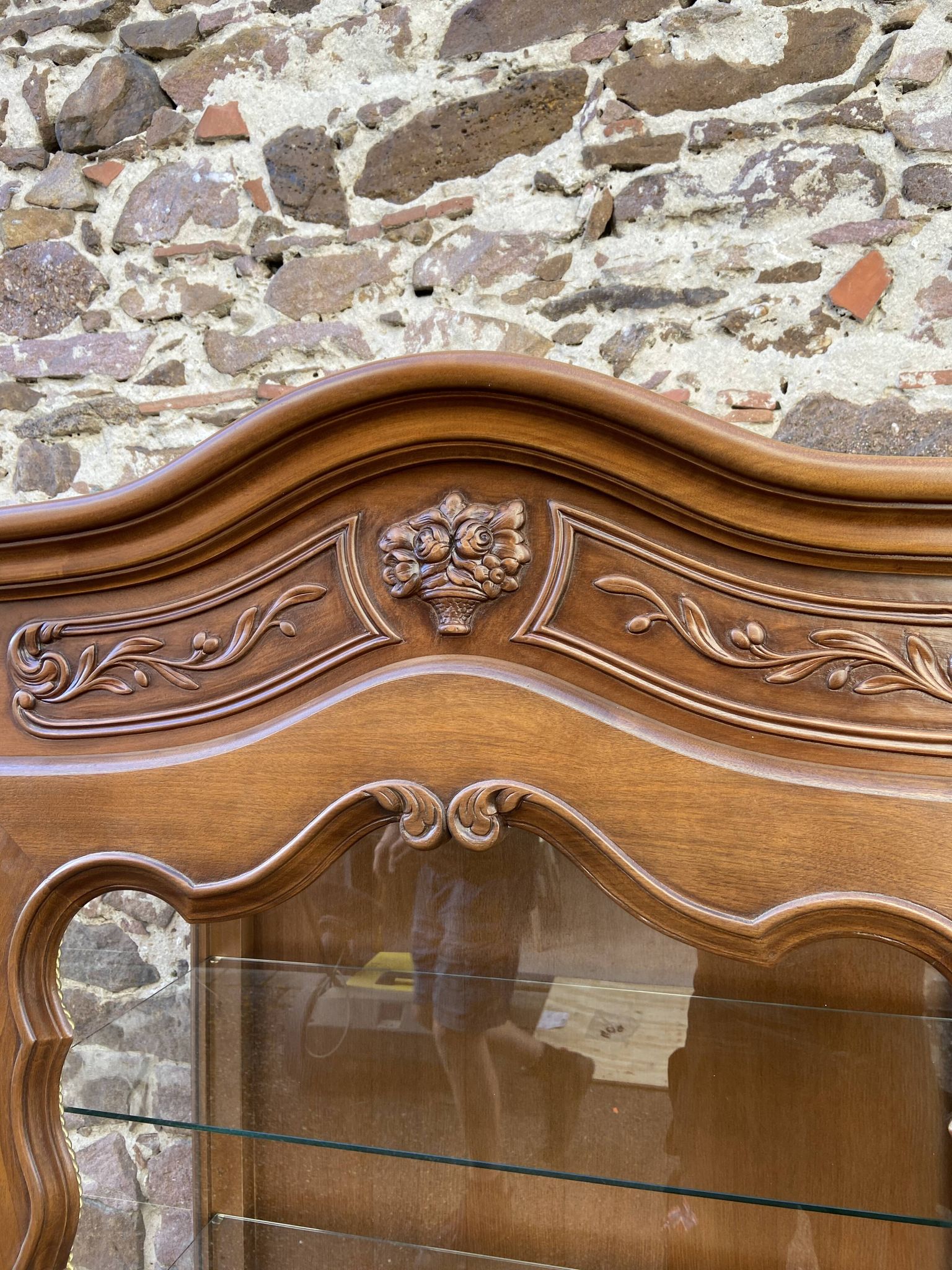 Louis XV display cabinet