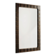 Miroir encadré en pin