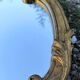 Vintage Louis XV style gilded mirror