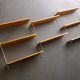 Vintage wall shelving unit by Nisse Strinning for String AB. 1950s