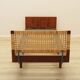 Teak bed, Danish design, 1960s, designer: Hans J. Wegner, manufacturer: Get