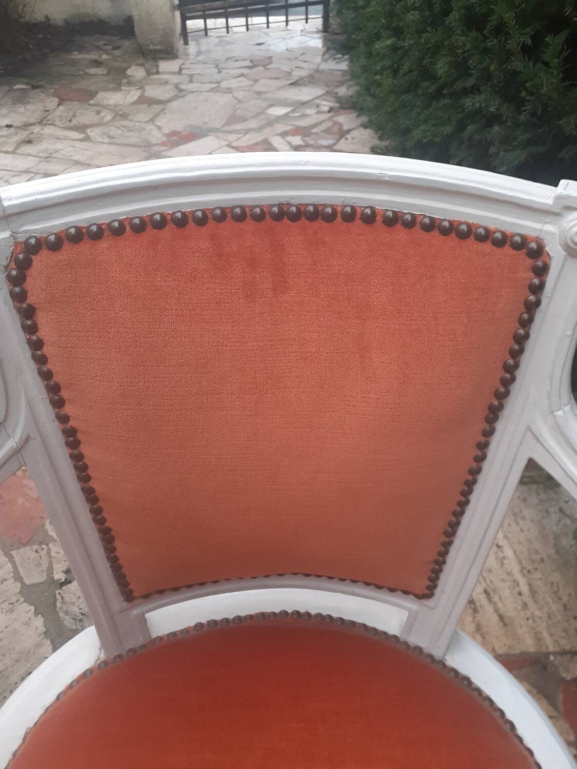 Louis XVI style armchair