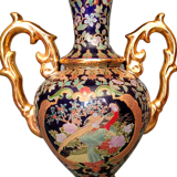 Amphora vase ansé Zhongguo Zhi Zao ~ China ~ 70s