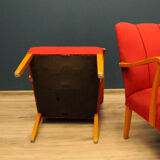 Scandinavian club chairs, Sweden, 1950s, set of 2