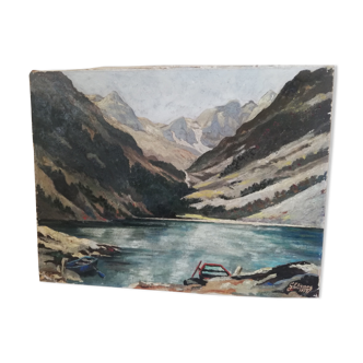 Oil on canvas