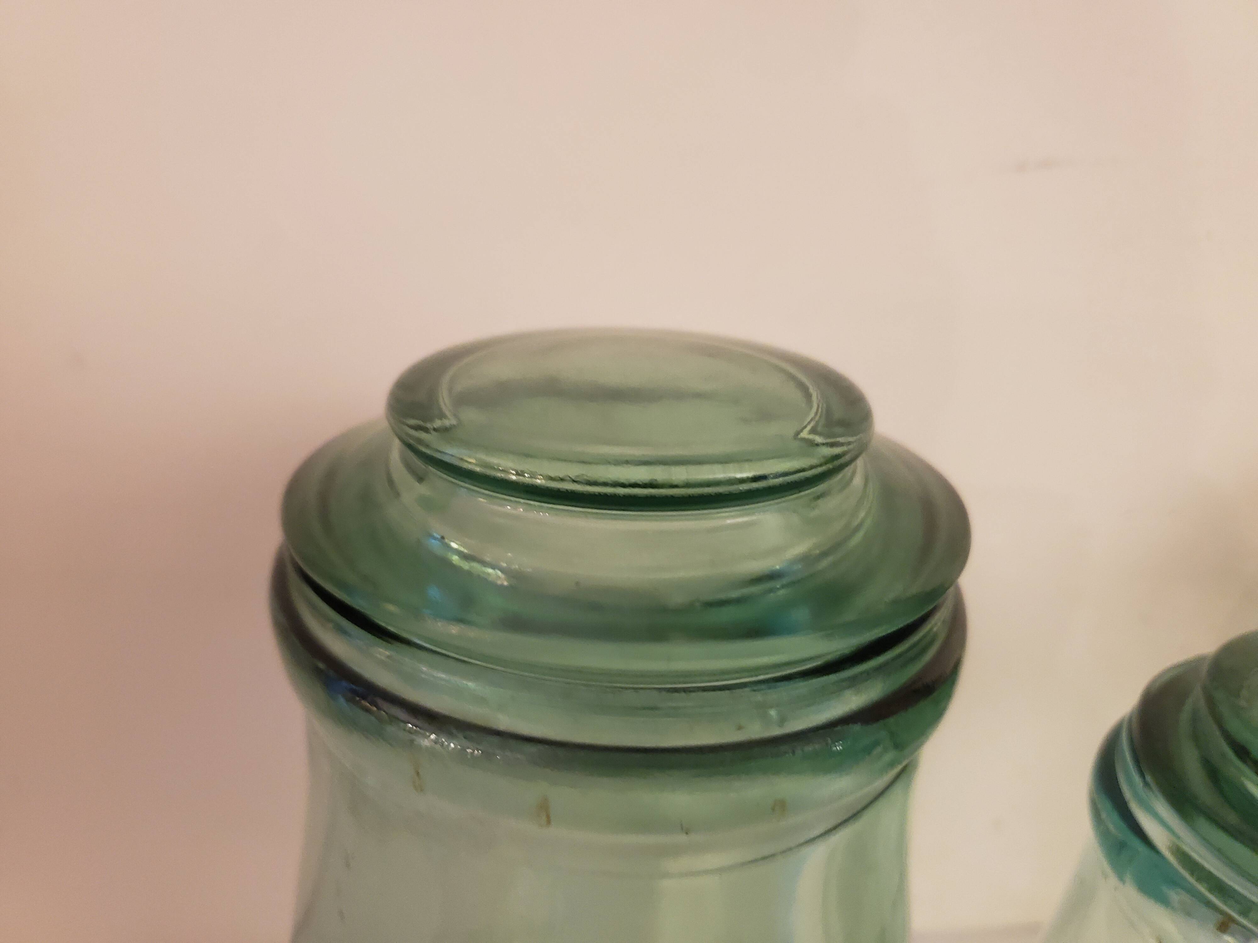 Set of three jars