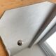 Vintage bevelled mirror 40 x 32 cm
