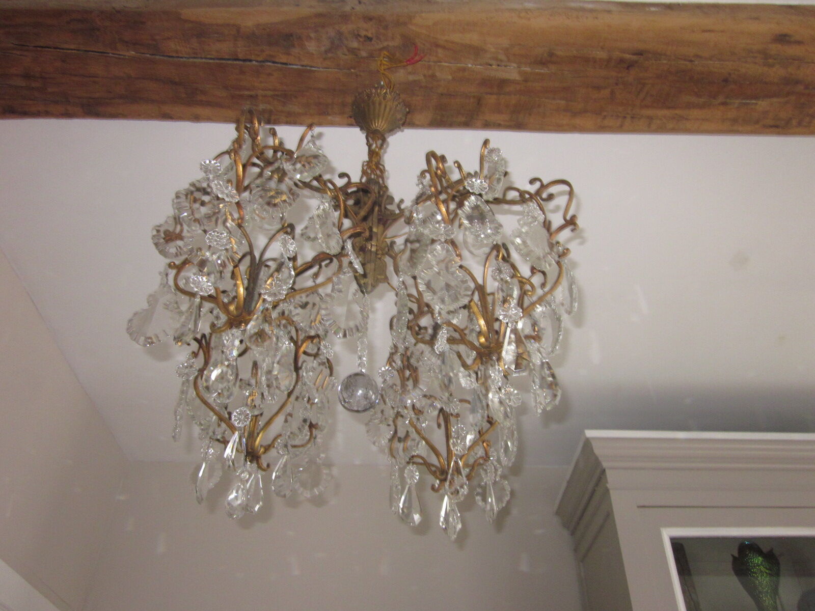 Stamps chandelier