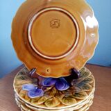 Sarreguemines dessert plates