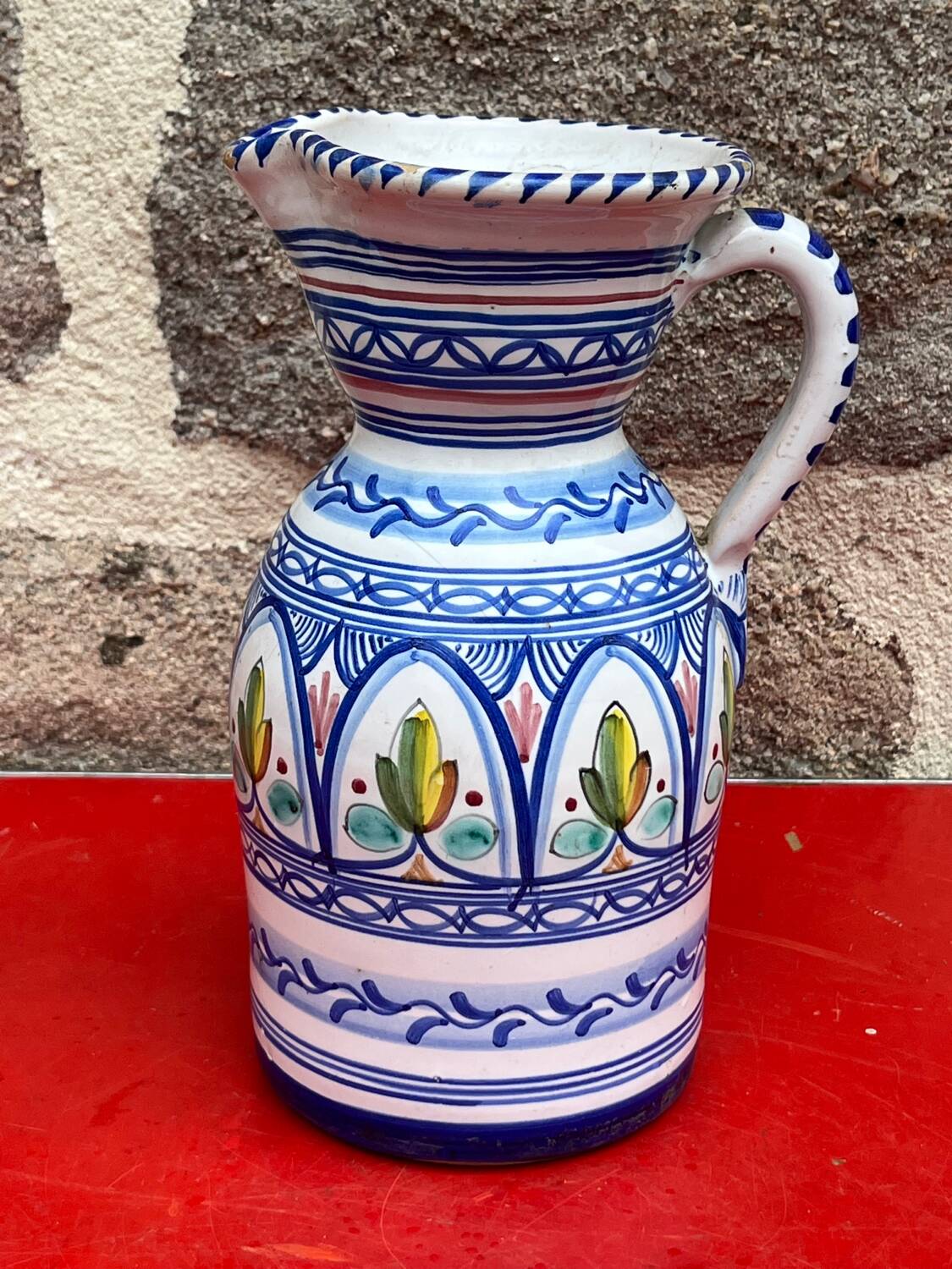 Ceramic pitcher