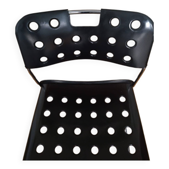 Omkstack steel chair by Rodney Kinsman