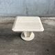 Table basse en travertin, vintage 1970
