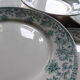 Set de 6 assiettes plates en terre de fer de St Amand modèle Jeanne