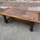 Vintage lava stone coffee table 60s