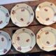 Set of 10 vintage plates