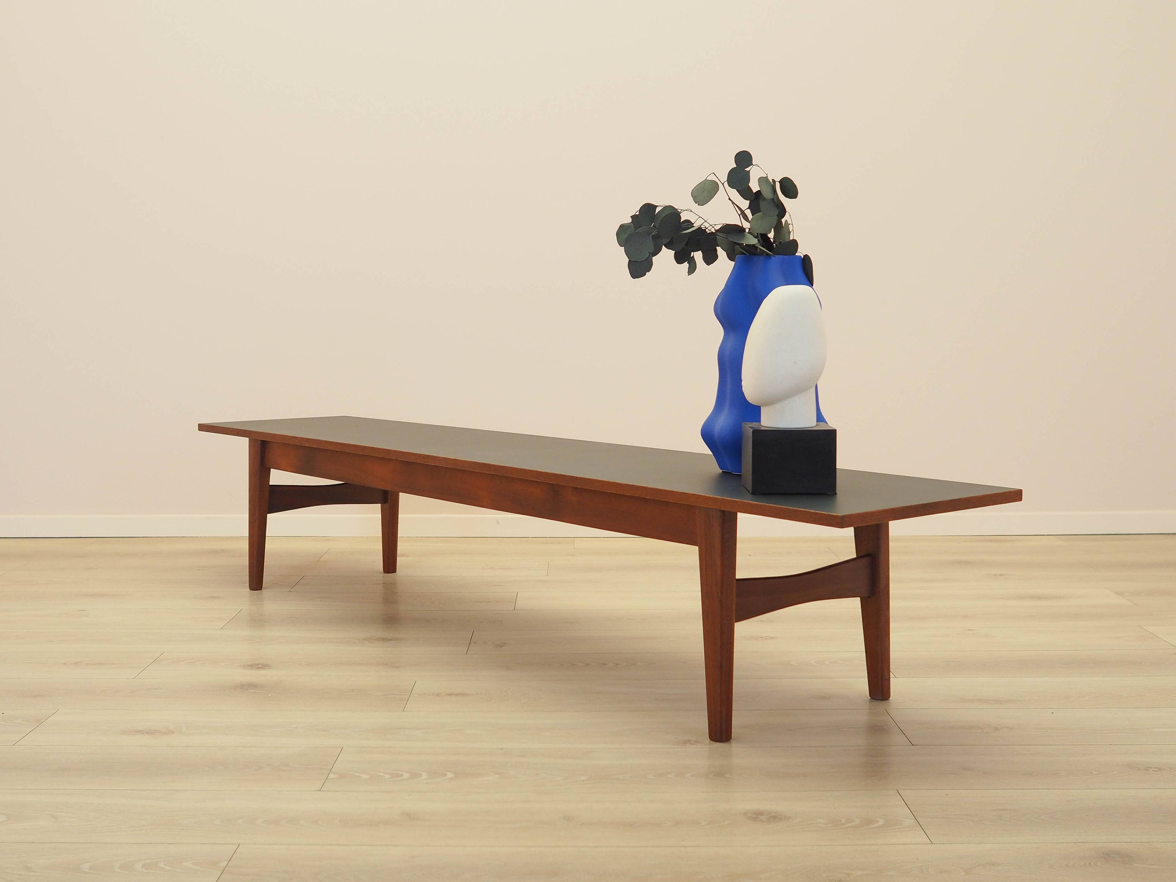 Teak lowboard, Danish design, 1970s, made in Denmark