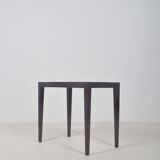 Danish wooden side table by Severin Hansen for Haslev, 1960s
