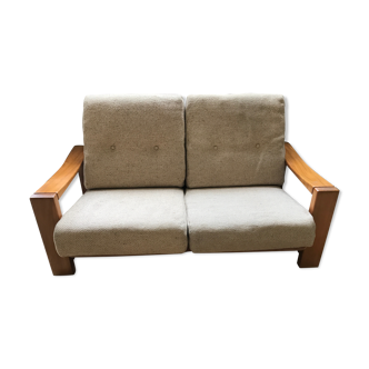 2-seater elm sofa